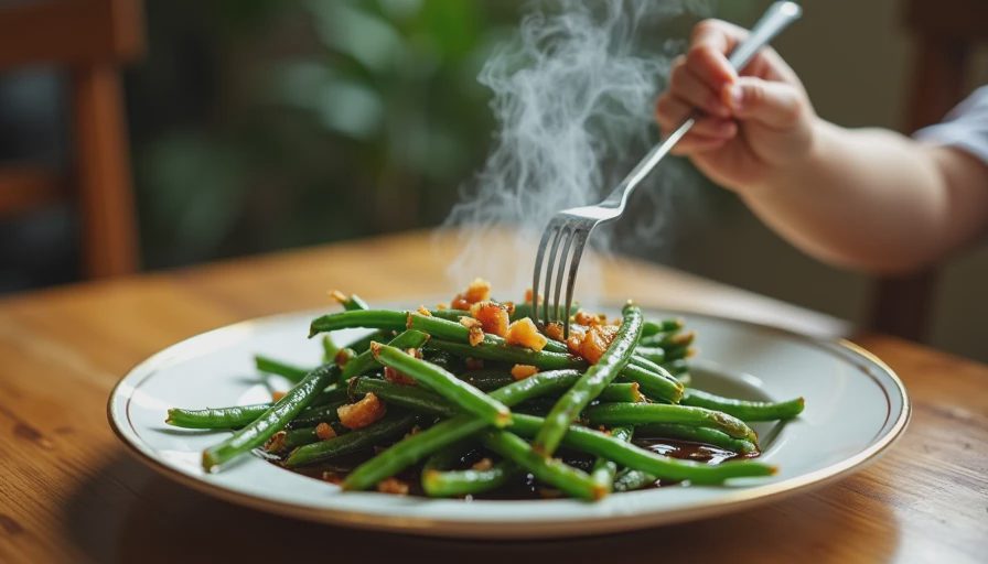 Garlic Green Beans, Chinese-Style: The Vegetable That Ended the Dinner Standoff