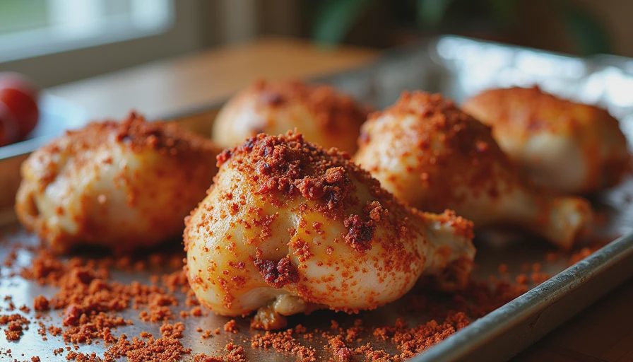 Mike's BBQ Chicken + My Sichuan Dry Rub = The Best of Both Worlds