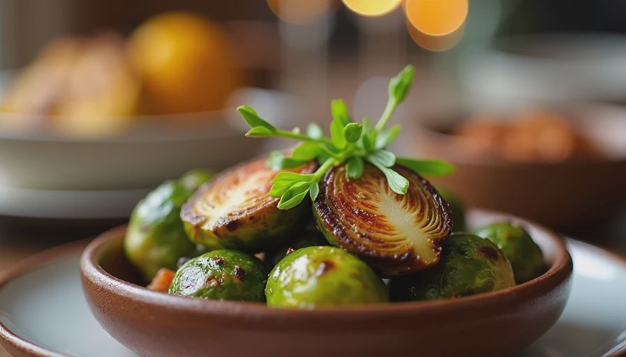 Roasted Brussels Sprouts Even Lucas Will Eat (The Secret Is Maple + Bacon)