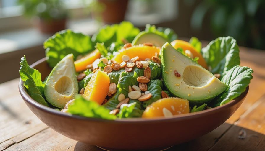 "The Salad My Kids Request: Mandarin Orange + Avocado + Honey-Lime Dressing