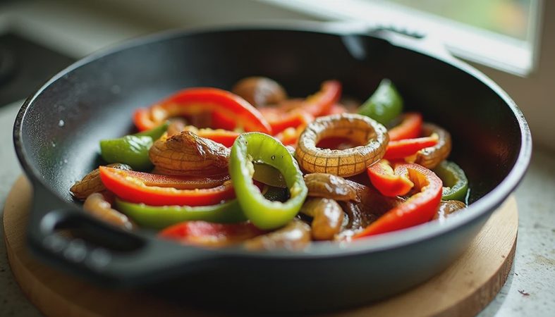 Peppers and Onions Recipe for a Fast Family Dinner