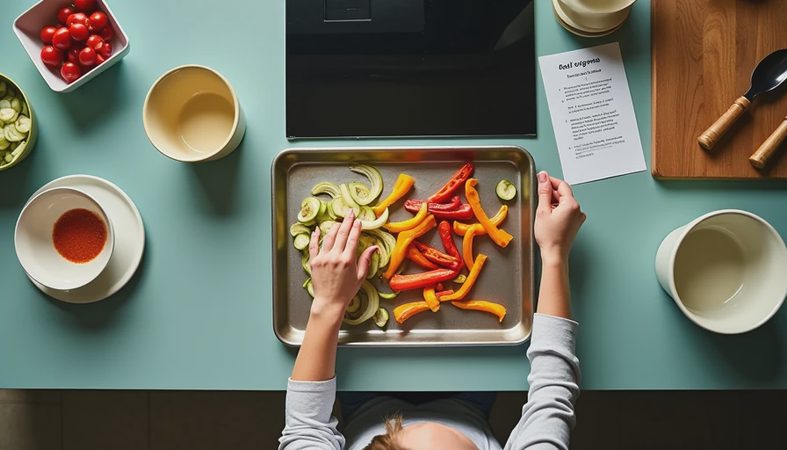Bake Onions and Peppers for an Easy Family Side Dish