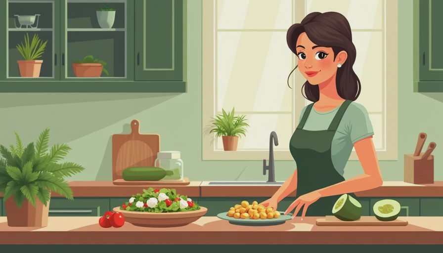 Chickpea Cucumber Feta Salad for a Fast Family Dinner
