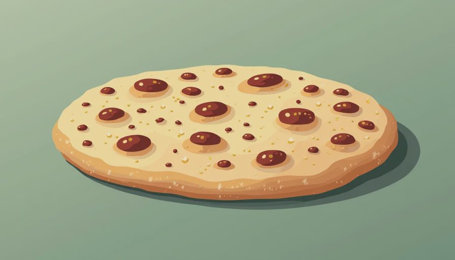 Visual context for whole wheat flour naan