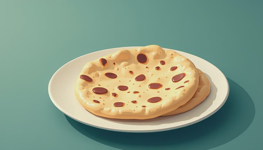 Visual context for wholemeal naan